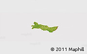 Satellite Panoramic Map of Zambo, cropped outside