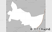Gray Simple Map of Zambo