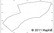 Blank Simple Map of Ramongo, cropped outside, no labels