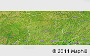Satellite Panoramic Map of Mangodara