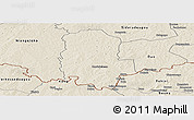 Shaded Relief Panoramic Map of Mangodara