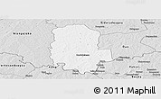 Silver Style Panoramic Map of Mangodara