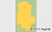 Savanna Style Simple Map of Mangodara