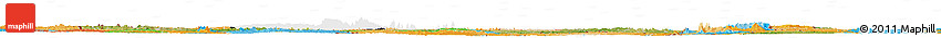 Satellite Horizon Map of Burkina Faso, political outside, satellite sea