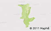 Physical 3D Map of Fo, cropped outside