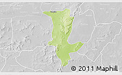Physical 3D Map of Fo, lighten, desaturated