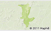 Physical 3D Map of Fo, lighten