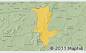 Savanna Style 3D Map of Fo