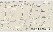 Shaded Relief 3D Map of Fo