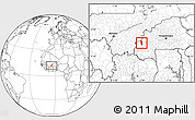 Blank Location Map of Fo