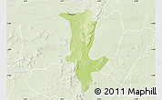 Physical Map of Fo, lighten