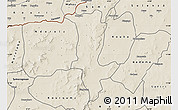 Shaded Relief Map of Fo