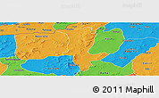 Political Panoramic Map of Fo