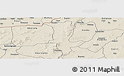Shaded Relief Panoramic Map of Fo