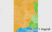 Political Shades Map of Kenedougou