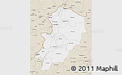 Classic Style 3D Map of Kossi