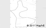 Blank Simple Map of Kombori, no labels