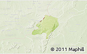 Physical 3D Map of Sami, lighten
