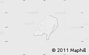 Silver Style Map of Sami, single color outside