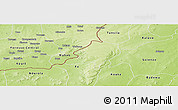 Physical Panoramic Map of Sami