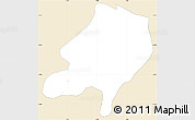 Classic Style Simple Map of Sami, single color outside