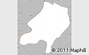Gray Simple Map of Sami