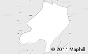 Silver Style Simple Map of Sami