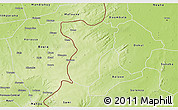 Physical 3D Map of Tansila