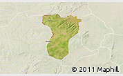 Satellite 3D Map of Tansila, lighten