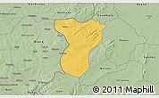 Savanna Style 3D Map of Tansila
