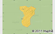 Savanna Style Map of Tansila, single color outside