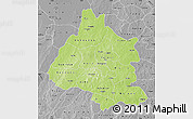 Physical Map of Mou Houn, desaturated