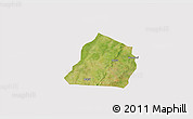 Satellite 3D Map of Ouarkoye, cropped outside