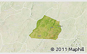 Satellite 3D Map of Ouarkoye, lighten