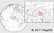 Blank Location Map of Zecco, highlighted parent region, within the entire country