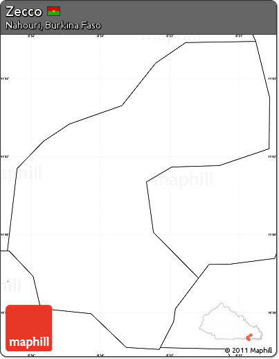 Blank Simple Map of Zecco