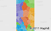 Political Shades Map of Namentenga