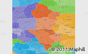 Political Shades Panoramic Map of Namentenga