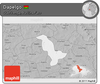 Gray 3D Map of Dapelgo