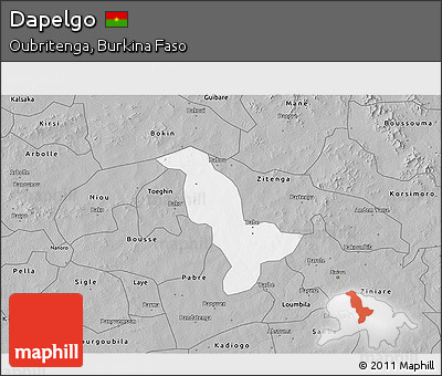 Gray 3D Map of Dapelgo