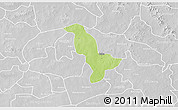 Physical 3D Map of Dapelgo, lighten, desaturated