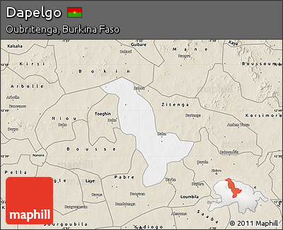 Classic Style Map of Dapelgo