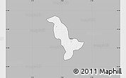 Gray Map of Dapelgo, single color outside
