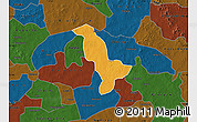 Political Map of Dapelgo, darken