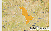 Political Map of Dapelgo, satellite outside