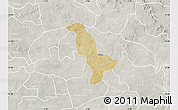 Satellite Map of Dapelgo, lighten, semi-desaturated