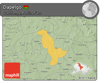 Savanna Style Map of Dapelgo