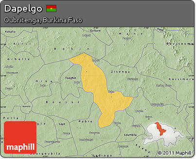 Savanna Style Map of Dapelgo