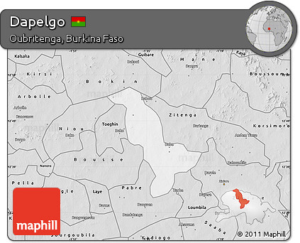 Silver Style Map of Dapelgo