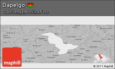 Gray Panoramic Map of Dapelgo